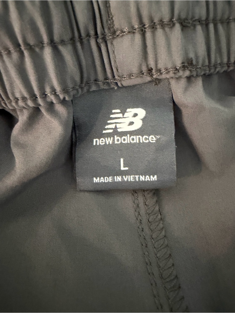New Balance Men's Charcoal Gray Performance Joggers - Picture 2 of 2